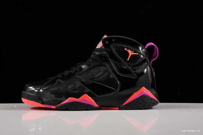 Rep Onekick 313358-006 Air Retro 7 Jordan Patent Black 0714